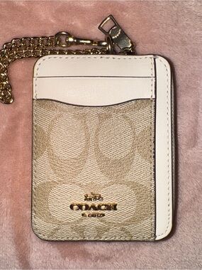 Coach Zip Card Case